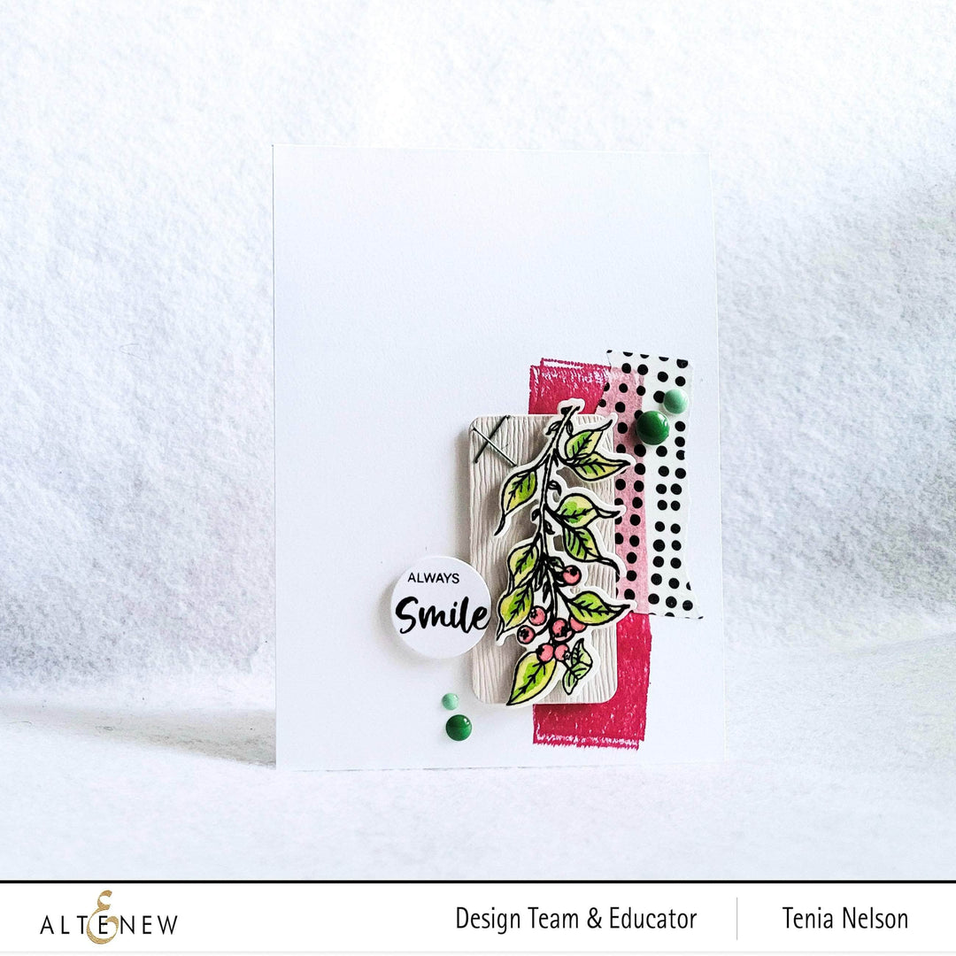 Part A-Glitz Art Craft Co.,LTD Dies Lingonberry Branch Die