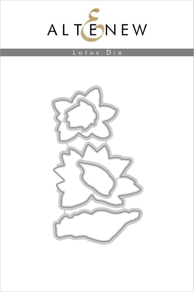 Part A-Glitz Art Craft Co.,LTD Dies Lotus Die Set