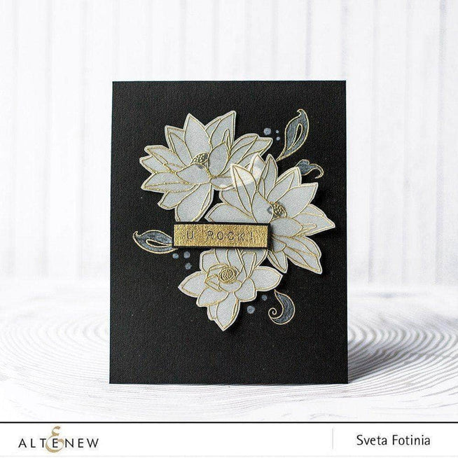 Part A-Glitz Art Craft Co.,LTD Dies Lotus Die Set