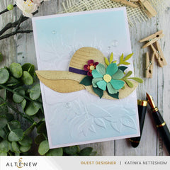 Lovely Floral Hat Die Set