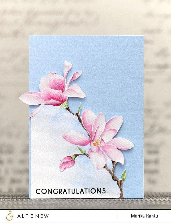 Part A-Glitz Art Craft Co.,LTD Dies Magnolias For Her Die Set