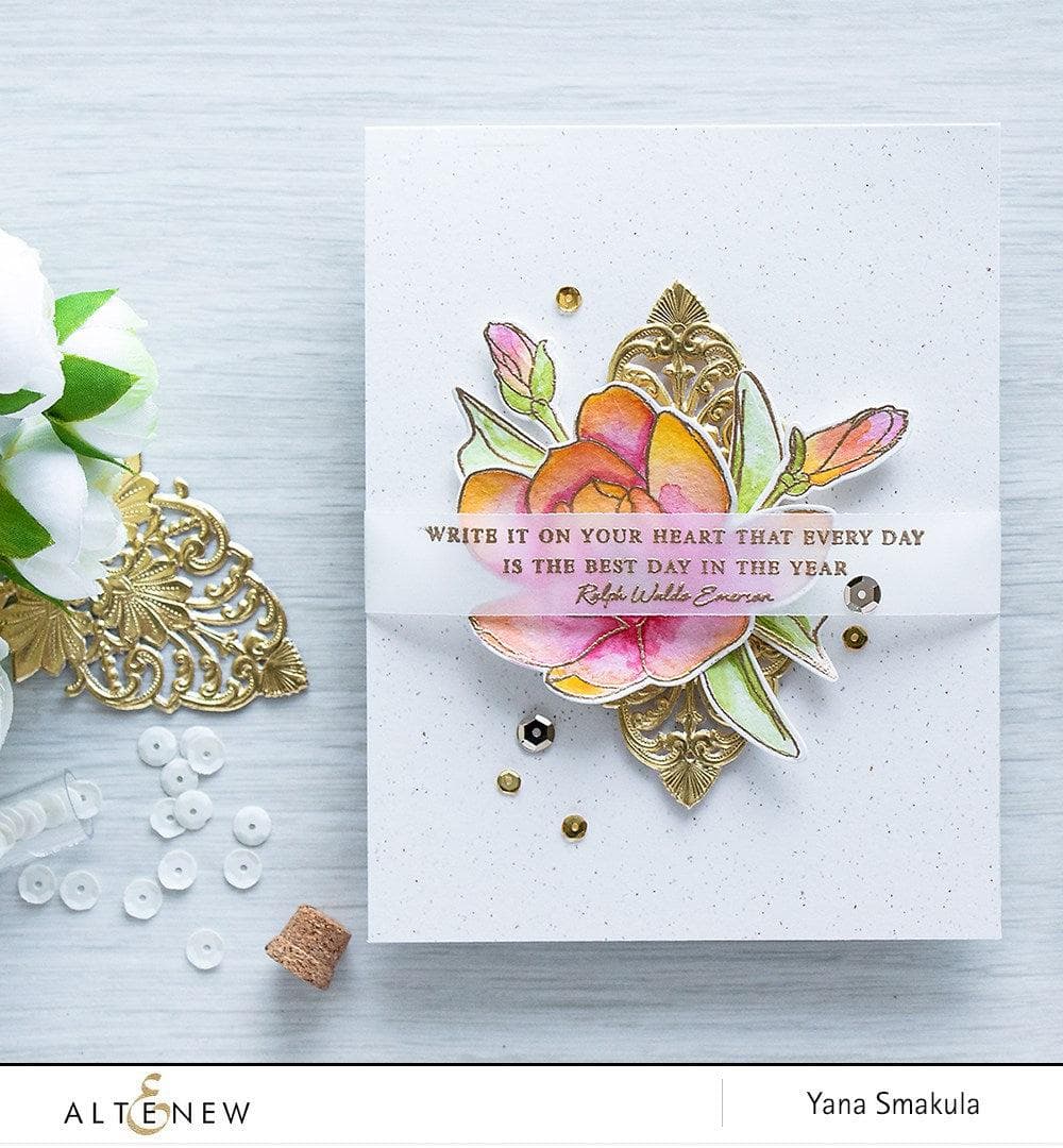 Part A-Glitz Art Craft Co.,LTD Dies Magnolias For Her Die Set