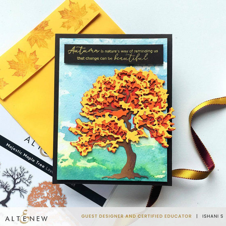 Majestic Maple Tree Layering Die Set