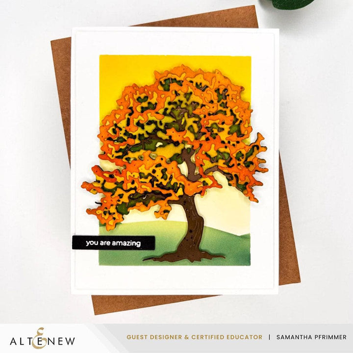 Majestic Maple Tree Layering Die Set