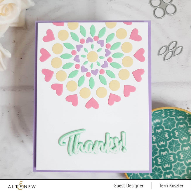 Part A-Glitz Art Craft Co.,LTD Dies Mandala Confetti Die Set