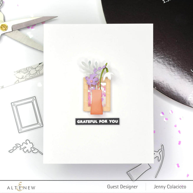 Part A-Glitz Art Craft Co.,LTD Dies Mantel Decor - Spring Die Set