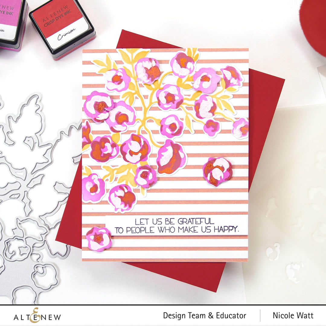 Part A-Glitz Art Craft Co.,LTD Dies Meadow Bush Die Set