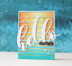 Part A-Glitz Art Craft Co.,LTD Dies Mega Hello Die