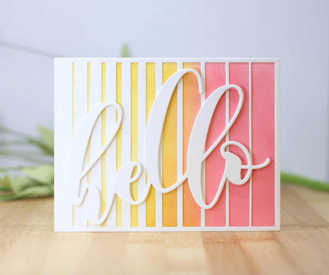Part A-Glitz Art Craft Co.,LTD Dies Mega Hello Die