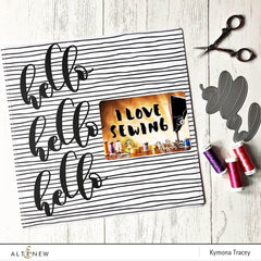 Part A-Glitz Art Craft Co.,LTD Dies Mega Hello Die