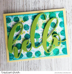 Part A-Glitz Art Craft Co.,LTD Dies Mega Hello Die