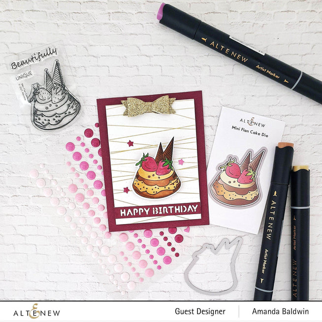 Part A-Glitz Art Craft Co.,LTD Dies Mini Flan Cake Die