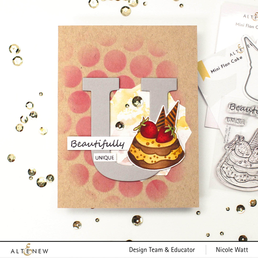 Part A-Glitz Art Craft Co.,LTD Dies Mini Flan Cake Die