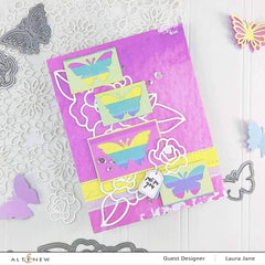 Part A-Glitz Art Craft Co.,LTD Dies Mix & Match Mariposa Die Set