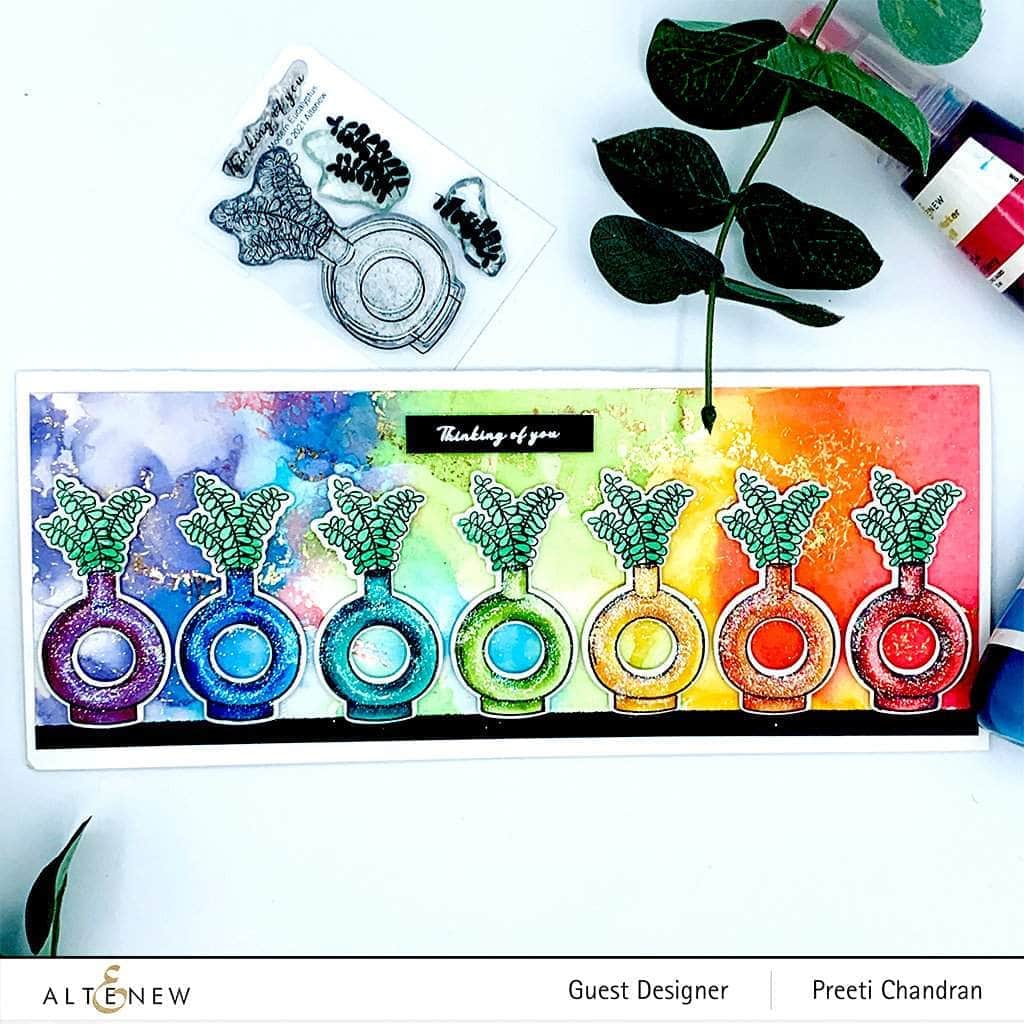 Part A-Glitz Art Craft Co.,LTD Dies Modern Eucalyptus Die Set