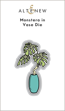 Part A-Glitz Art Craft Co.,LTD Dies Monstera in Vase Die Set