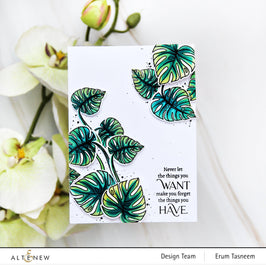 Part A-Glitz Art Craft Co.,LTD Dies Monsteras and Quotes Die Set