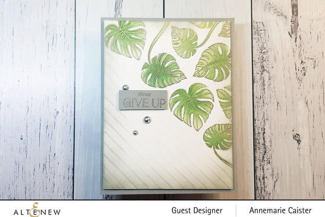 Part A-Glitz Art Craft Co.,LTD Dies Monsteras and Quotes Die Set