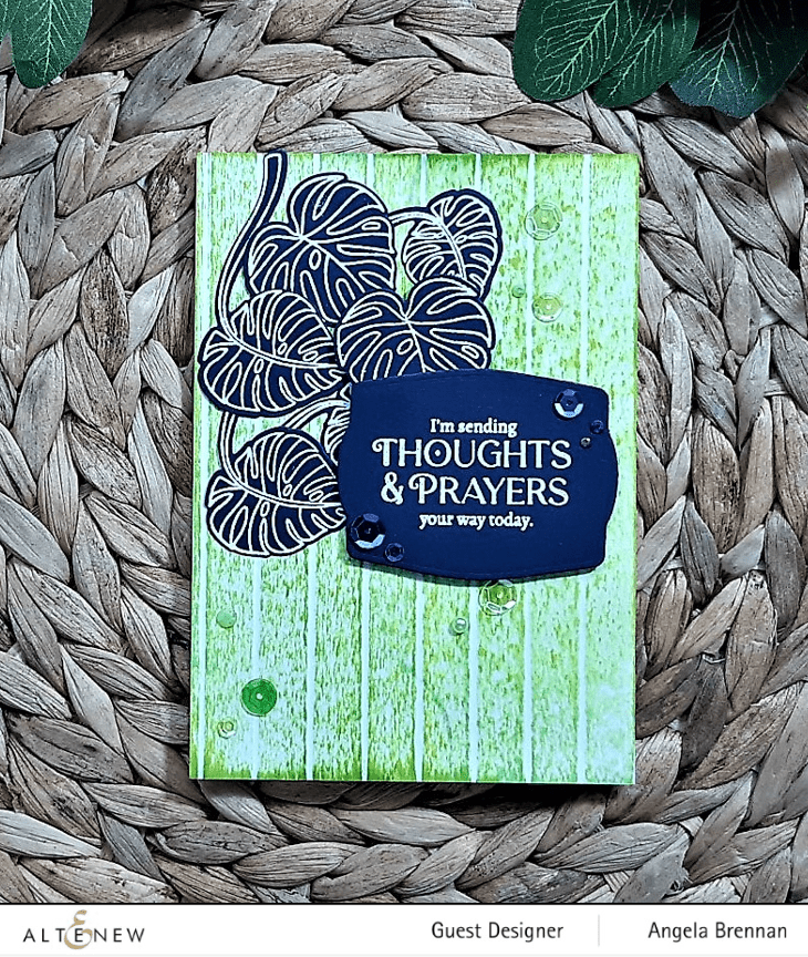 Part A-Glitz Art Craft Co.,LTD Dies Monsteras and Quotes Die Set