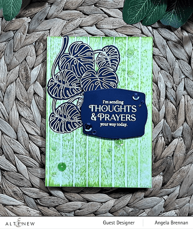 Part A-Glitz Art Craft Co.,LTD Dies Monsteras and Quotes Die Set