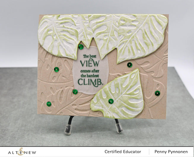 Part A-Glitz Art Craft Co.,LTD Dies Monsteras and Quotes Die Set