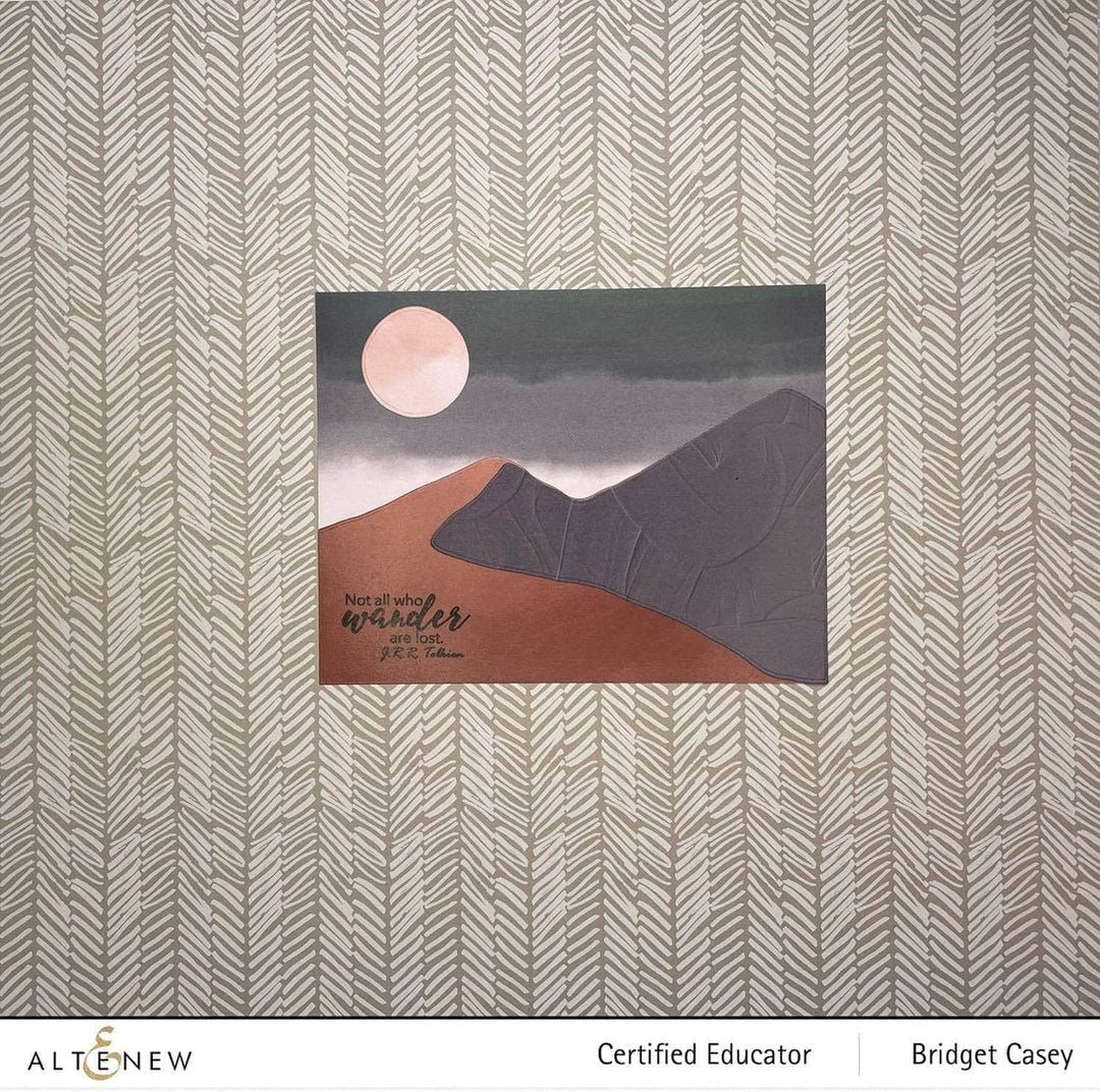 Part A-Glitz Art Craft Co.,LTD Dies Mountain Builder Die Set