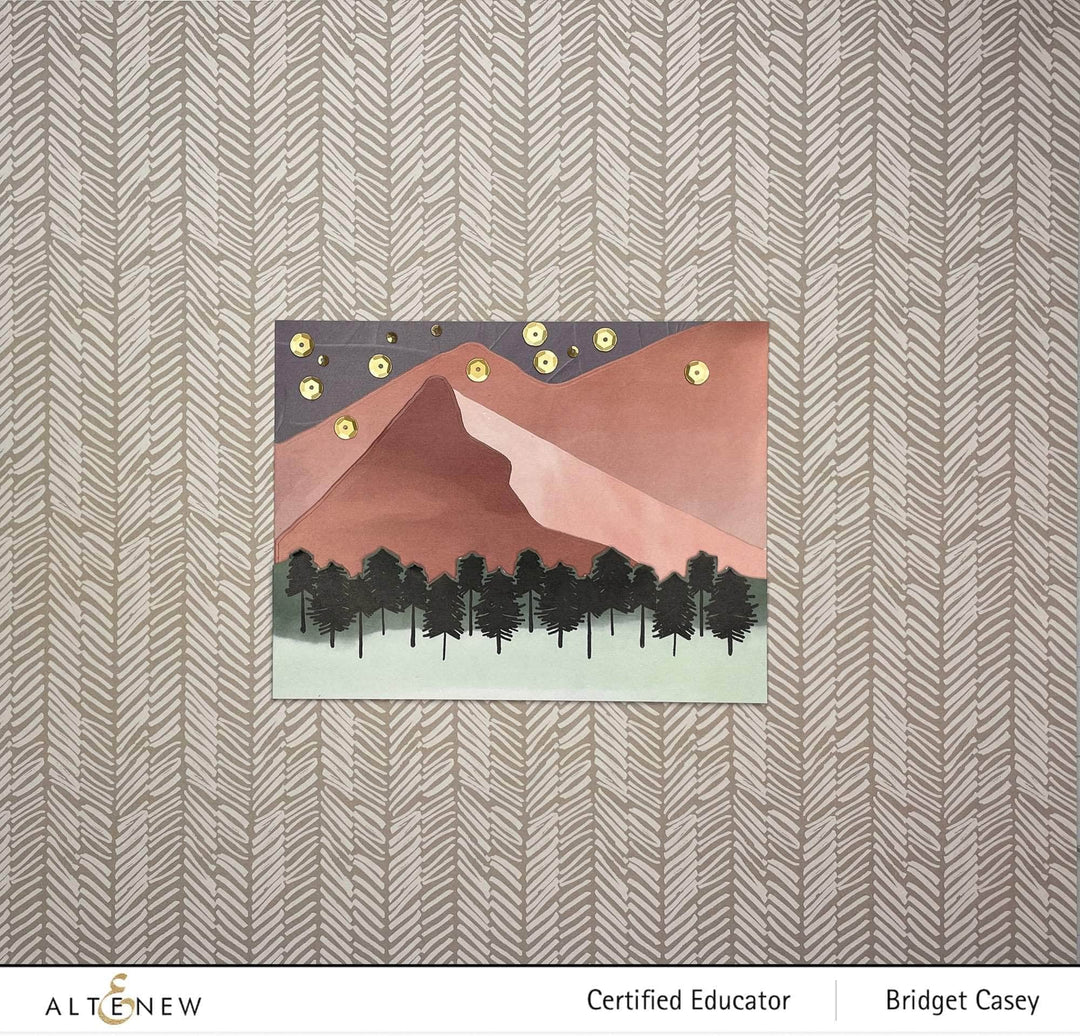 Part A-Glitz Art Craft Co.,LTD Dies Mountain Builder Die Set