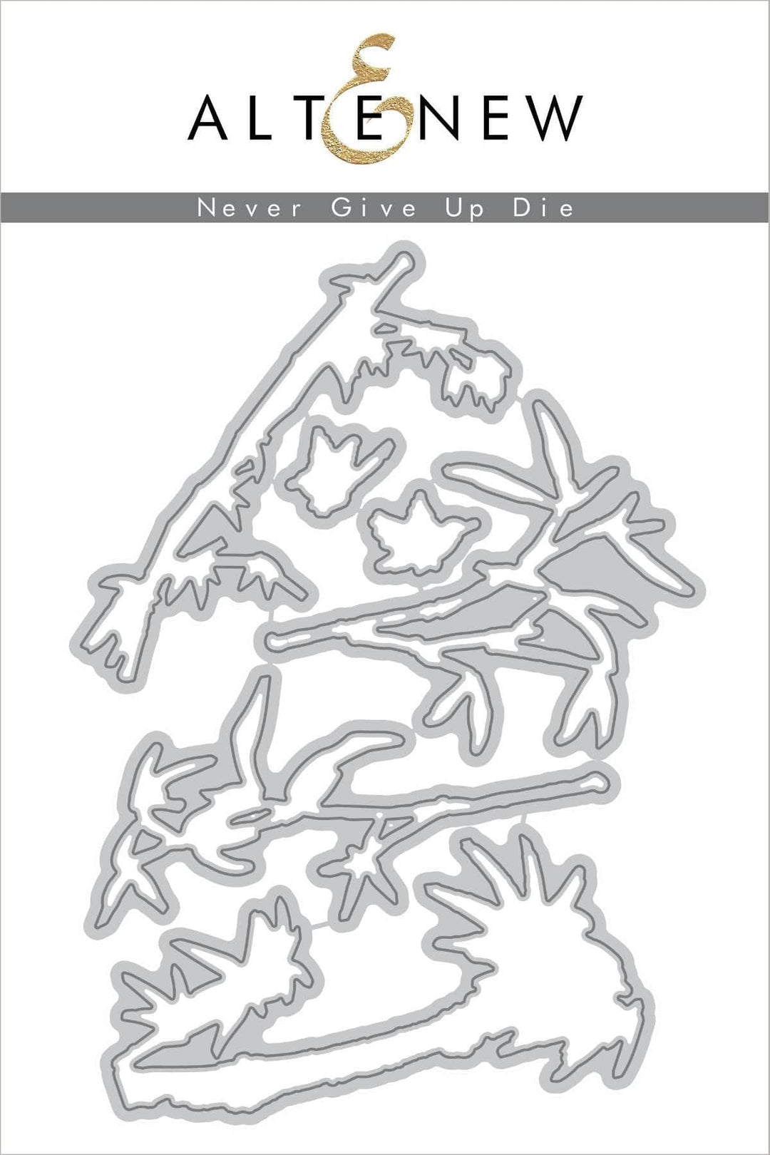 Part A-Glitz Art Craft Co.,LTD Dies Never Give Up Die Set