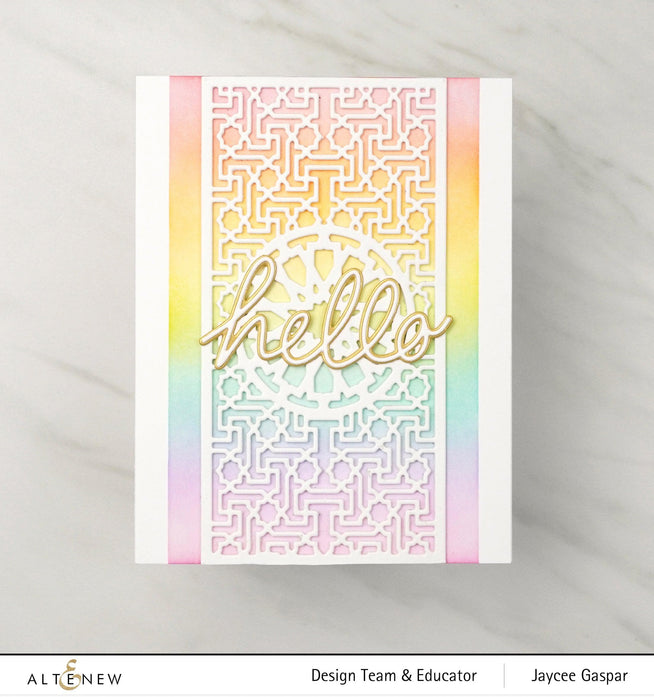 Part A-Glitz Art Craft Co.,LTD Dies Ornate Door Die