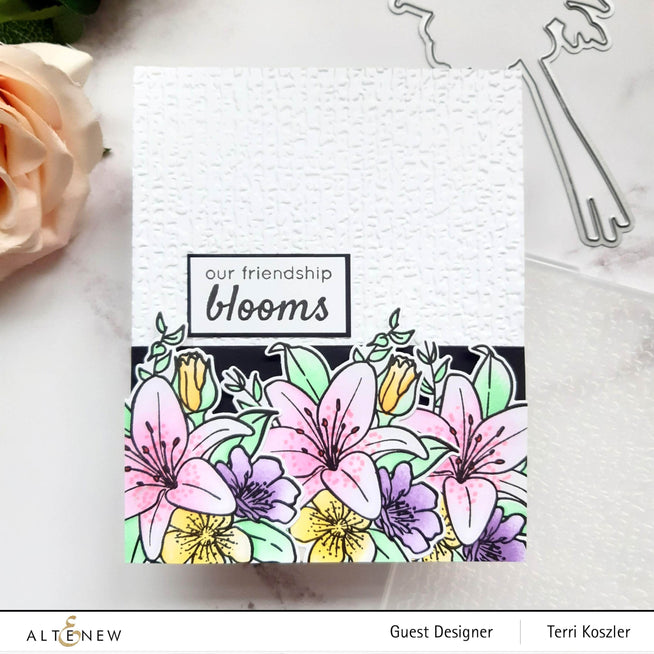 Part A-Glitz Art Craft Co.,LTD Dies Our Friendship Blooms Die