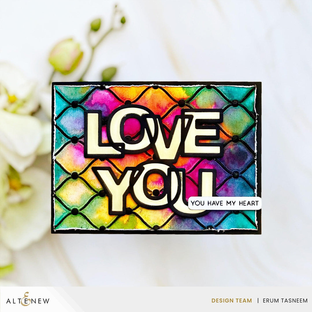 Outlined Love You Die