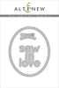 Part A-Glitz Art Craft Co.,LTD Dies Oval Embroidery Hoop Die Set