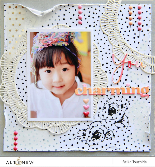 Part A-Glitz Art Craft Co.,LTD Dies Painted Flowers Add-On Die