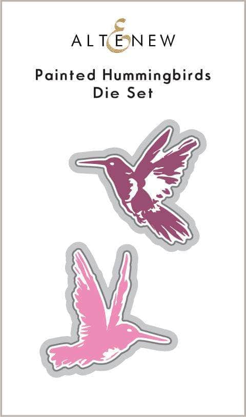 Part A-Glitz Art Craft Co.,LTD Dies Painted Hummingbirds Die Set