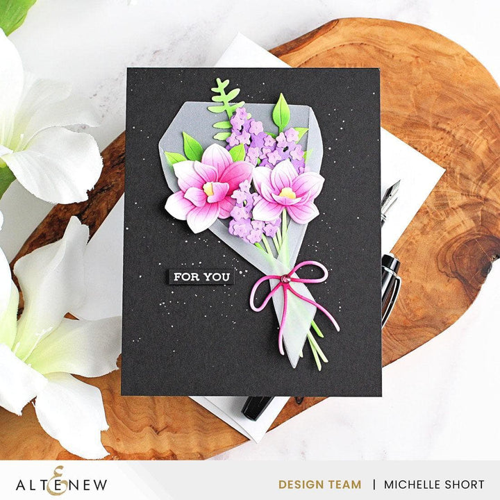 Parchment Bouquet Layering Die Set