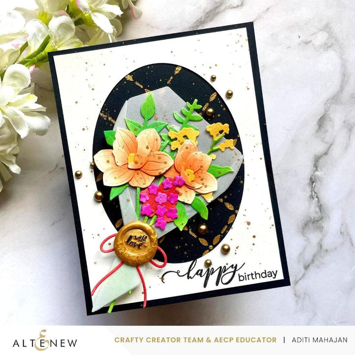 Parchment Bouquet Layering Die Set