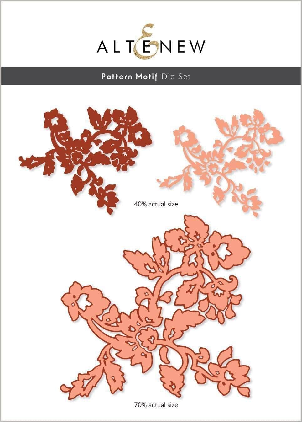 Part A-Glitz Art Craft Co.,LTD Dies Pattern Motif Die Set