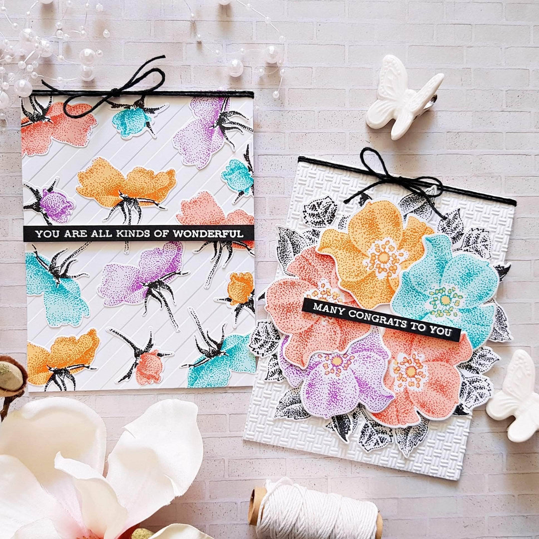 Part A-Glitz Art Craft Co.,LTD Dies Peaceful Reverie Die Set