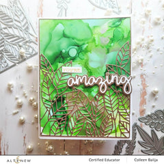 Part A-Glitz Art Craft Co.,LTD Dies Peeking Leaves Cover Die