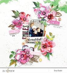 Part A-Glitz Art Craft Co.,LTD Dies Peony Dream 3D Die Set