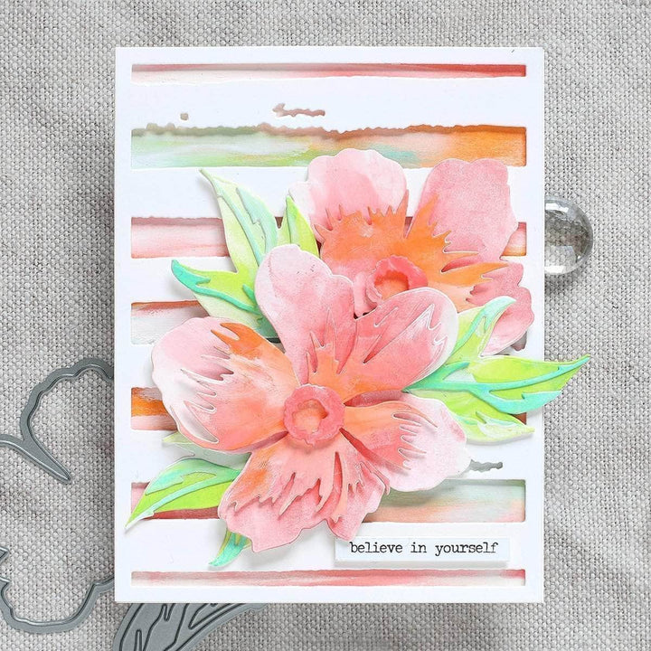 Part A-Glitz Art Craft Co.,LTD Dies Peony Dream 3D Die Set