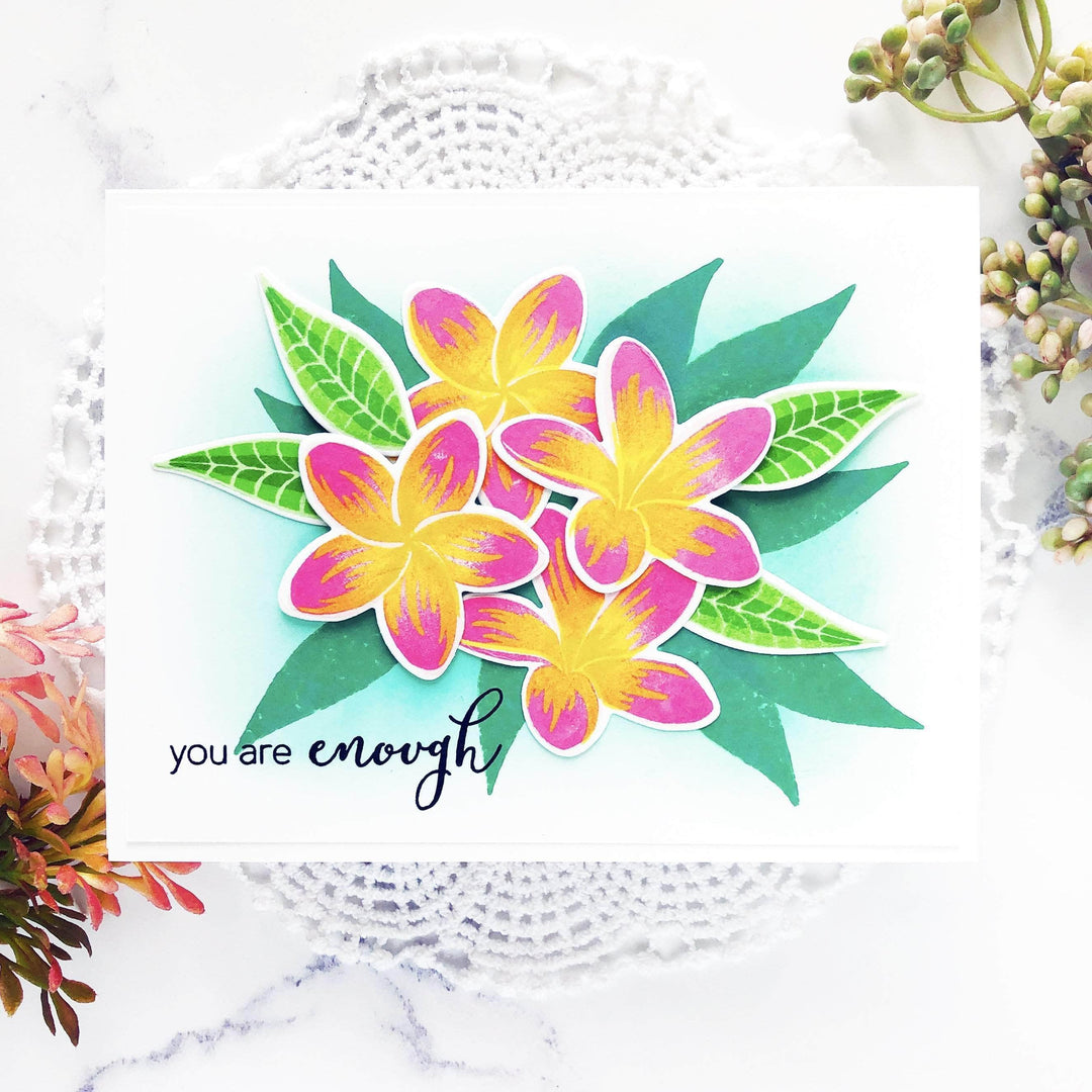 Part A-Glitz Art Craft Co.,LTD Dies Playful Plumeria Die Set