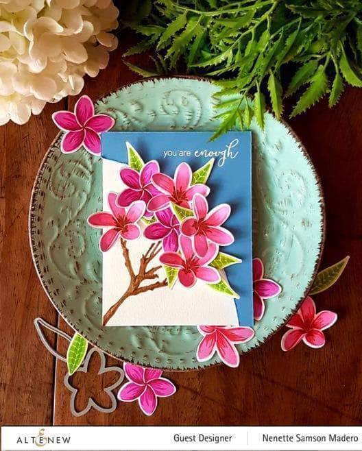 Part A-Glitz Art Craft Co.,LTD Dies Playful Plumeria Die Set
