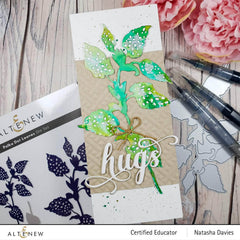 Part A-Glitz Art Craft Co.,LTD Dies Polka Dot Leaves Die Set