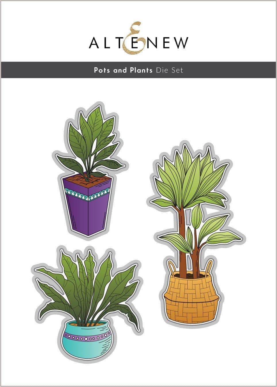 Part A-Glitz Art Craft Co.,LTD Dies Pots and Plants Die Set