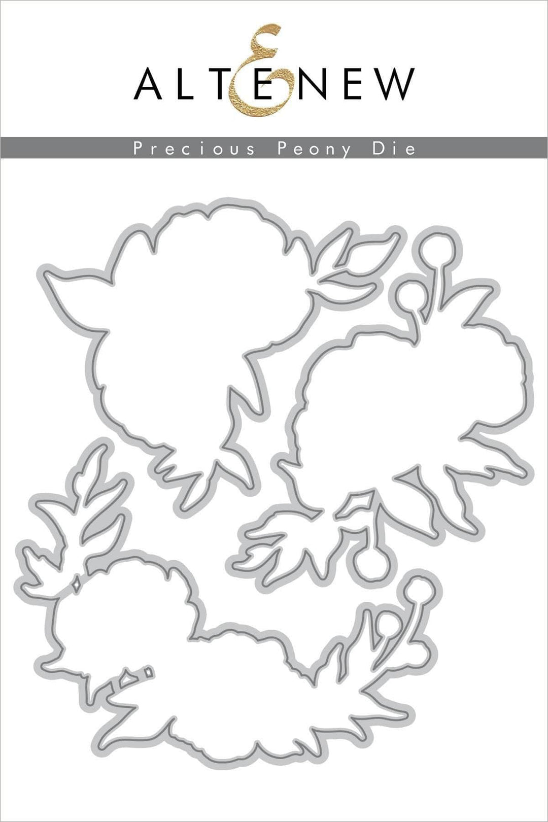 Part A-Glitz Art Craft Co.,LTD Dies Precious Peony Die Set