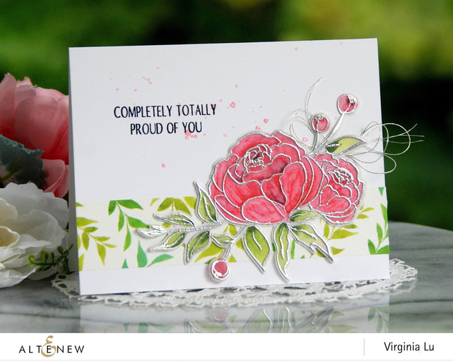 Part A-Glitz Art Craft Co.,LTD Dies Precious Peony Die Set