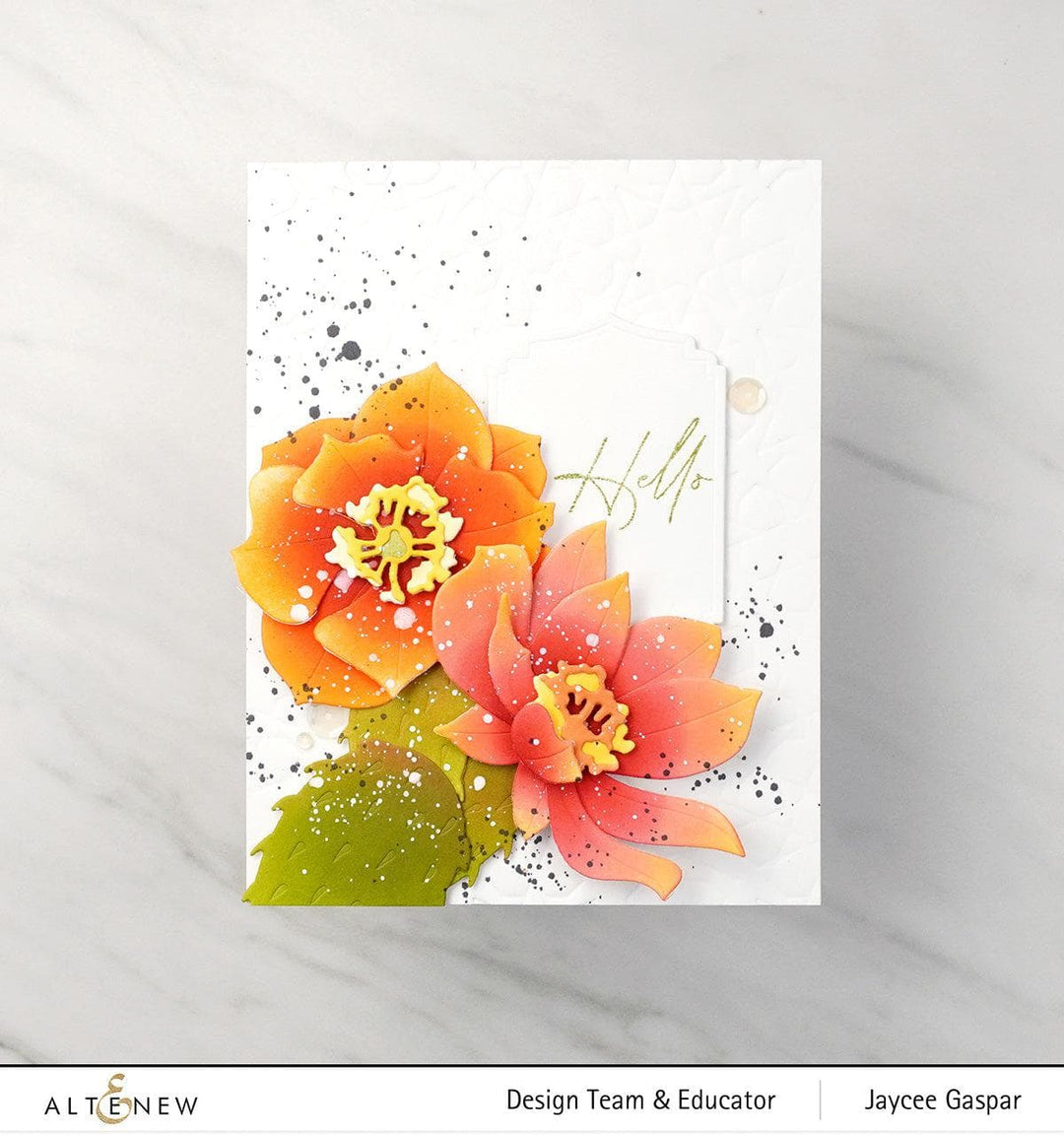 Part A-Glitz Art Craft Co.,LTD Dies Prickly Pear Die Set