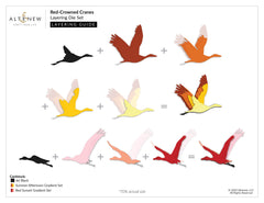 Part A-Glitz Art Craft Co.,LTD Dies Red-Crowned Cranes Layering Die Set