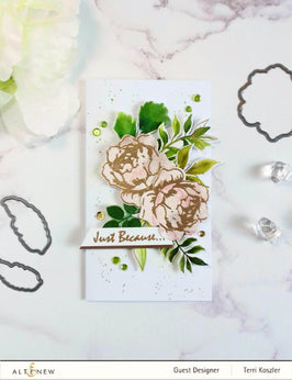 Part A-Glitz Art Craft Co.,LTD Dies Rose Blossom Die Set